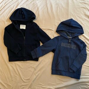 2 Boys hoodie sweaters - Size 3T